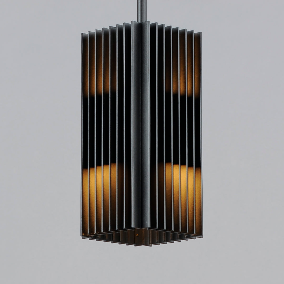 Rampart LED Outdoor Pendant by ET2 Lighting, styled view 4