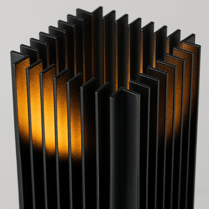 Rampart LED Outdoor Post Mount by ET2 Lighting, styled view 6
