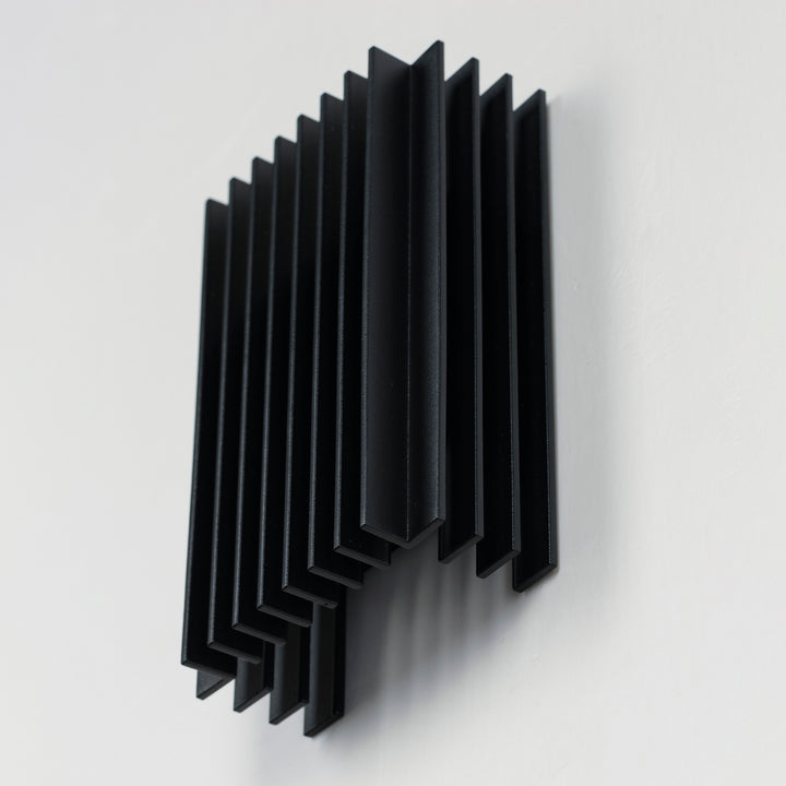 Rampart Small LED Outdoor Wall Sconce by ET2 Lighting, styled view 5