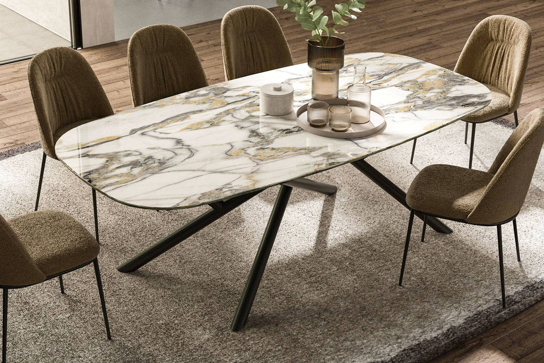 Random Wood Dining Table