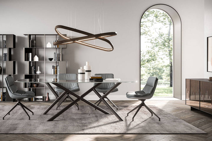 Random Glass Dining Table