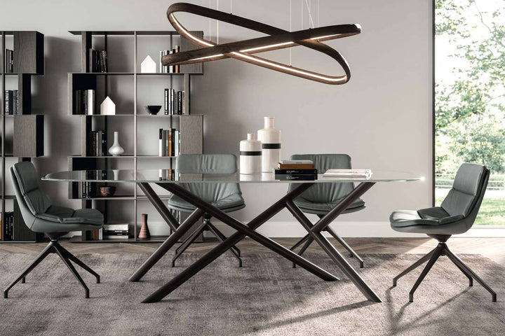 Random Glass Dining Table