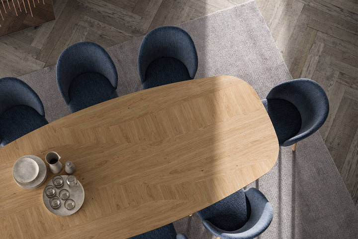 Random Wood Dining Table