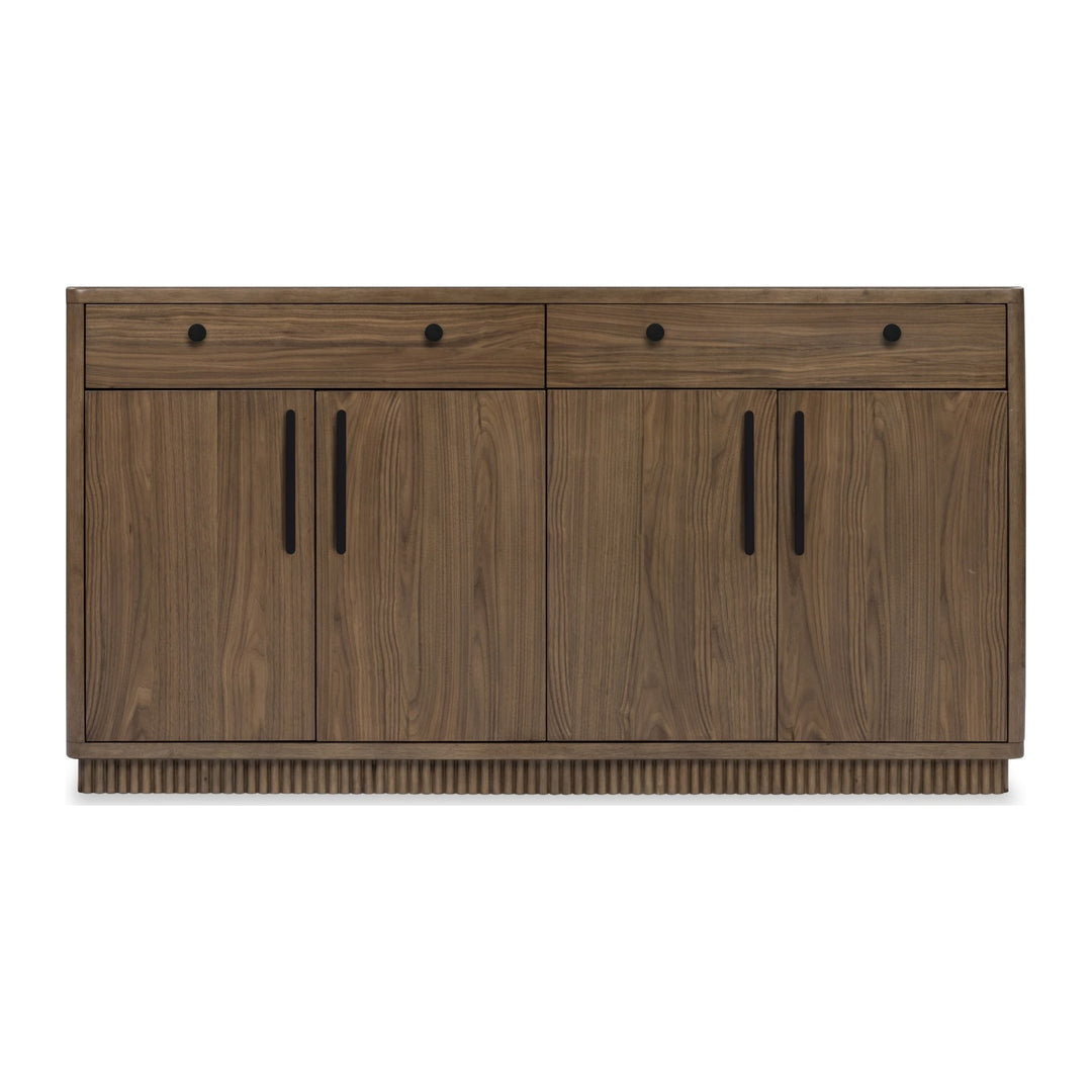Ravelle Sideboard by Modus in Walnut Grove — product view on a white background