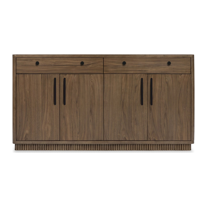 Ravelle Sideboard by Modus in Walnut Grove — product view on a white background