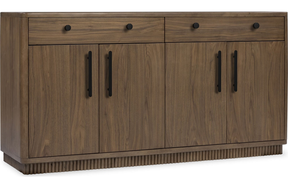 Ravelle Sideboard in Walnut Grove — product view on a white background