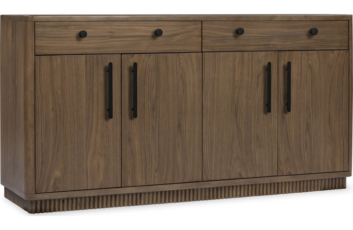 Ravelle Sideboard in Walnut Grove — product view on a white background