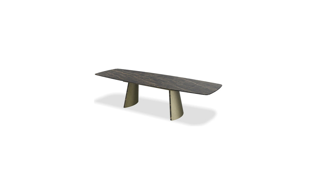 RAVELLO Dining Table in Noir Desir High Gloss