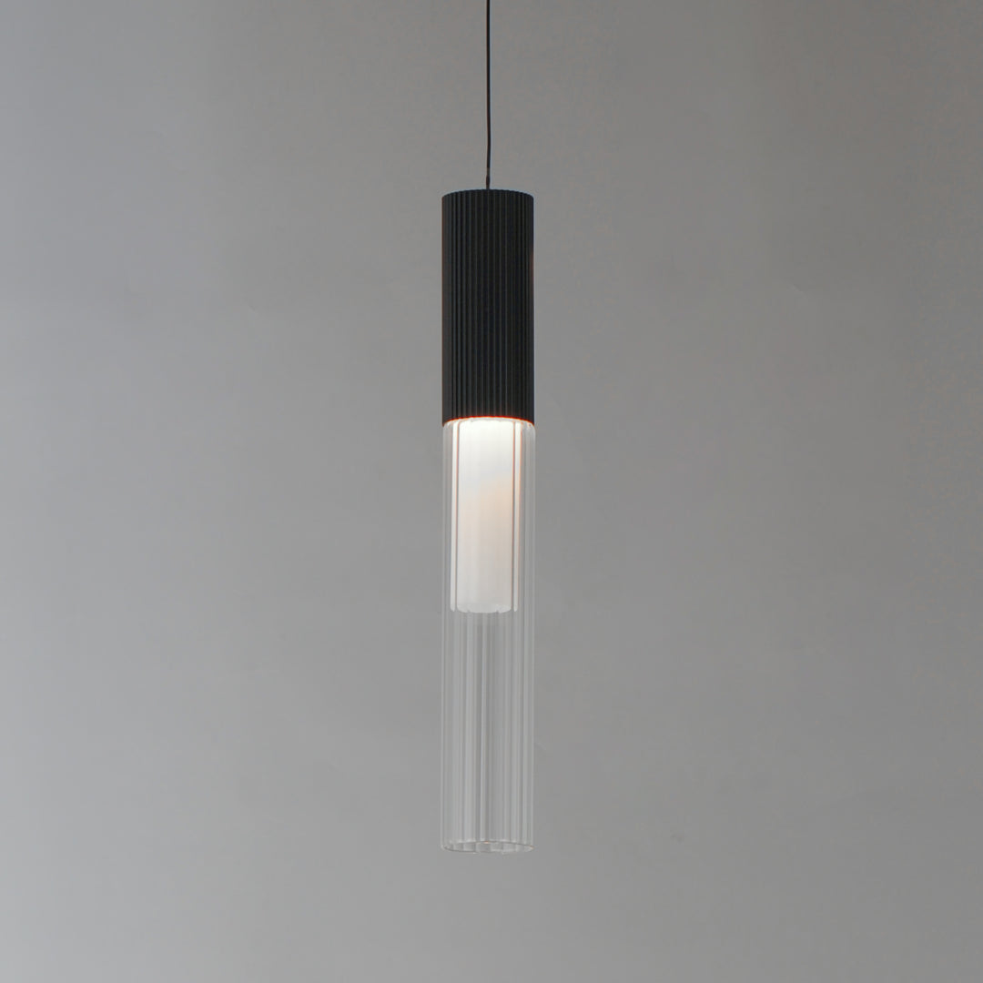 Reeds 1-Light LED Pendant by ET2 Lighting, styled view 2