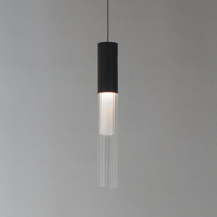 Reeds 1-Light LED Pendant by ET2 Lighting, styled view 2