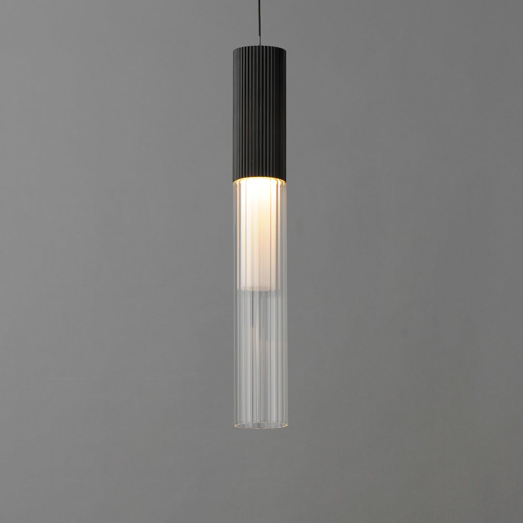 Reeds 1-Light LED Pendant by ET2 Lighting, styled view 4