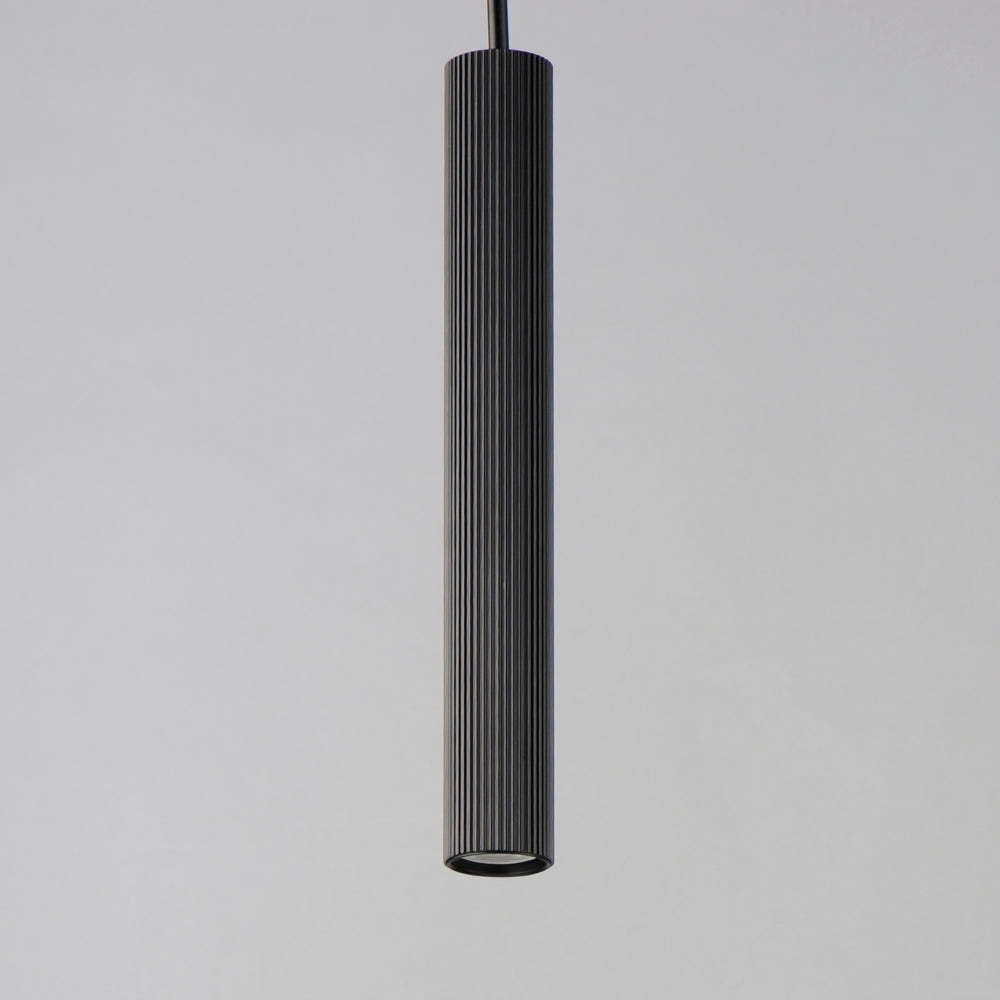 Reeds 1-Light LED Pendant - Stem Hung by ET2 Lighting, styled view 1