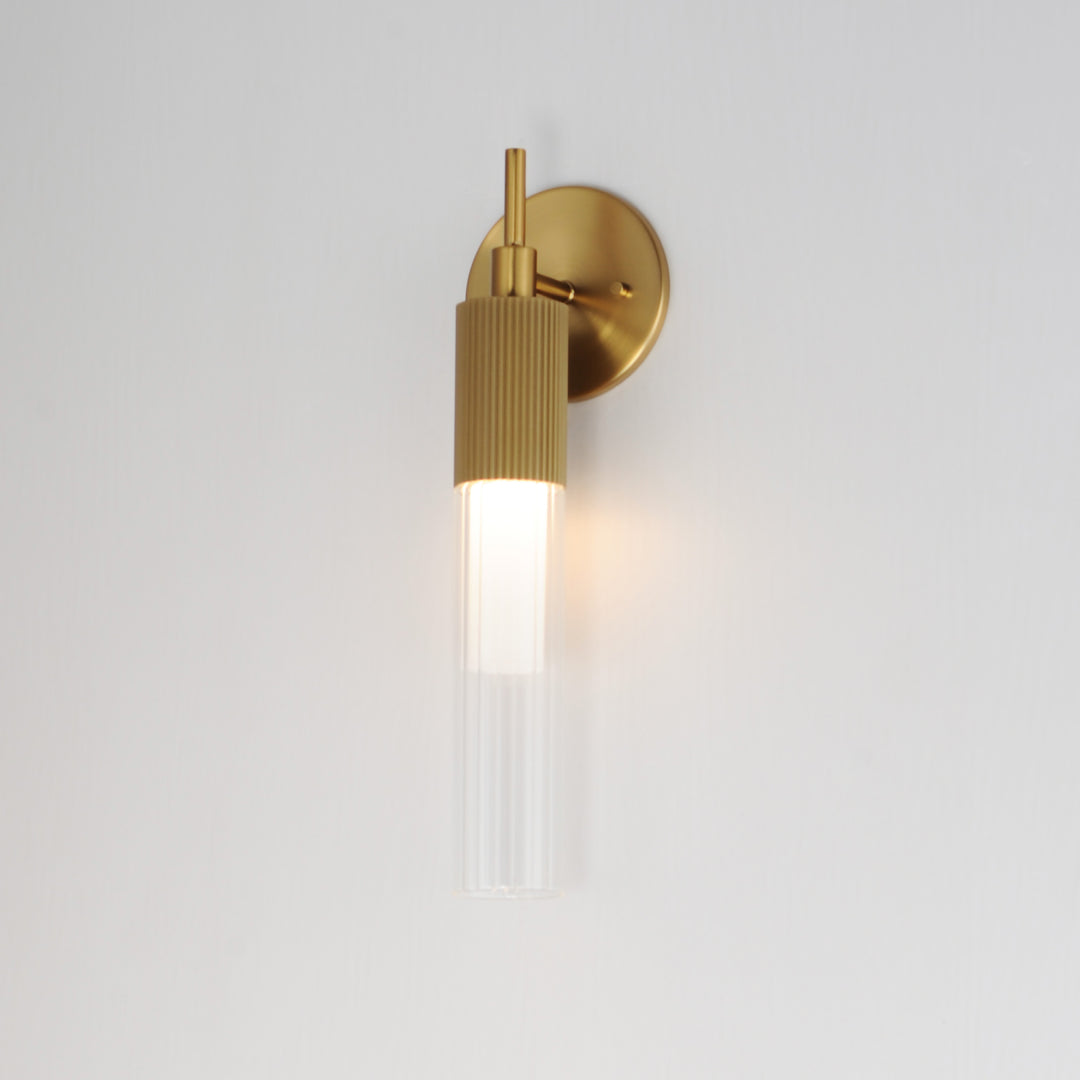 Reeds LED Sconce by ET2 Lighting, styled view 6
