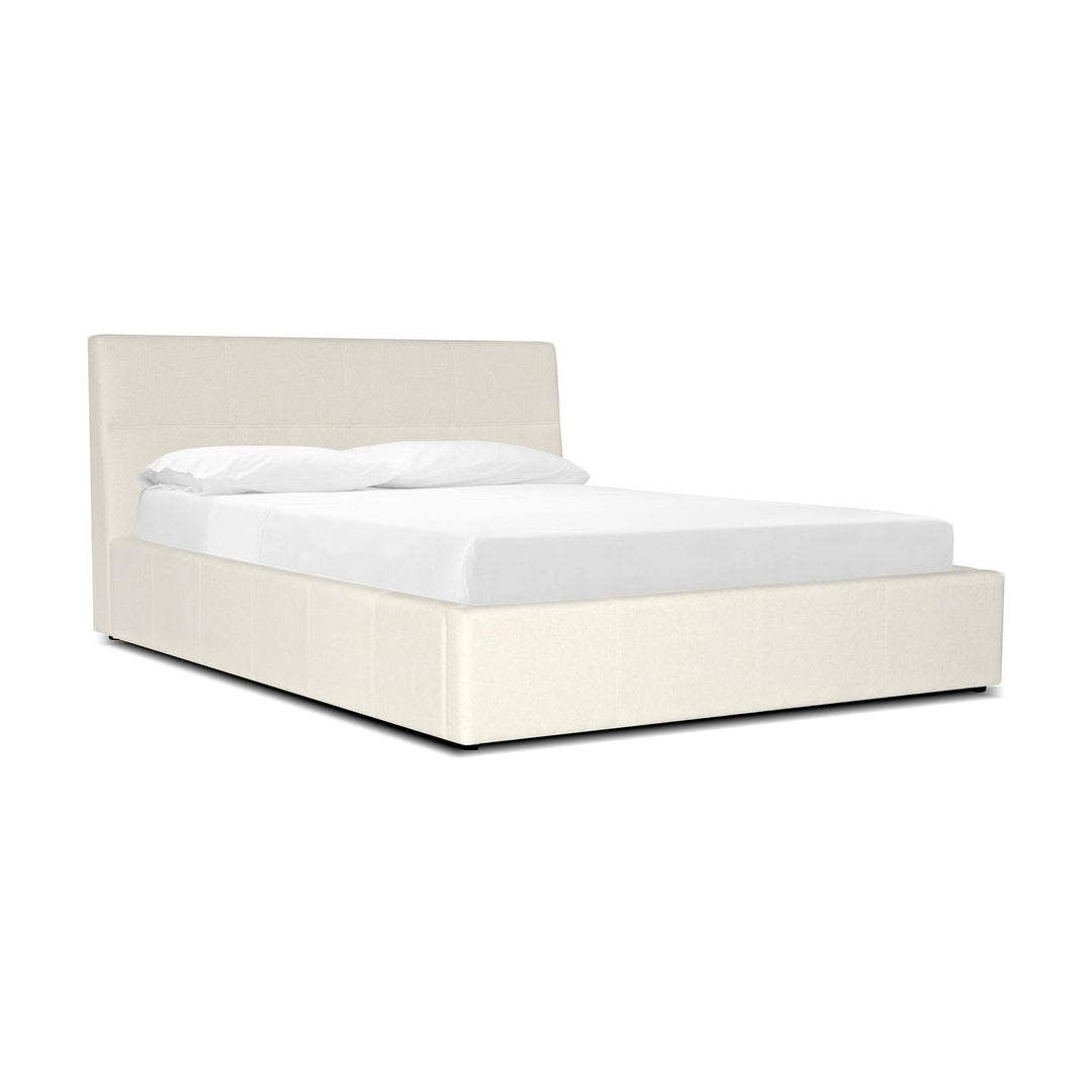REVE Upholstered Bed in Ivory Mobital
