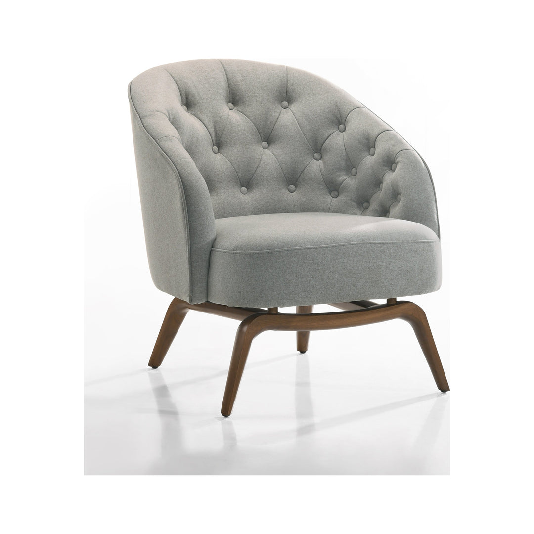 Ribe Accent Chair — white cutout (Taji)