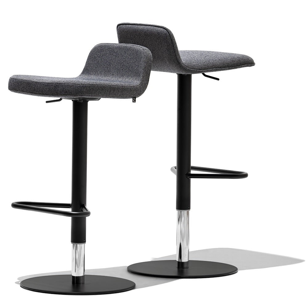 Riley Adjustable Stool by Connubia in a styled interior