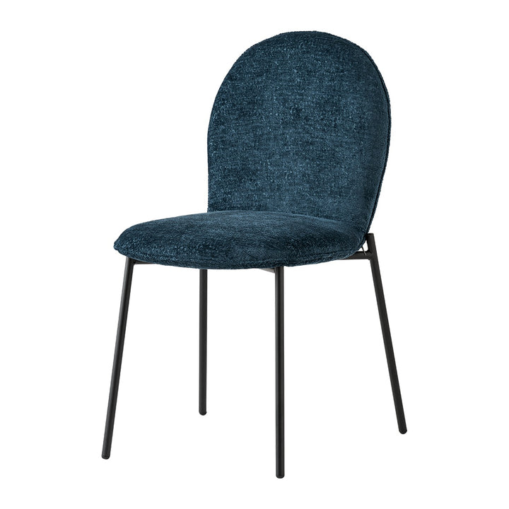 Riley Mid Dining Chair by Connubia finish option, white background