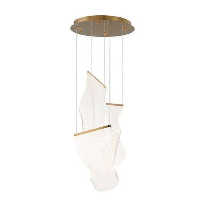 RINKLE 3-LIGHT LED MULTI PENDANT ET2 Lighting