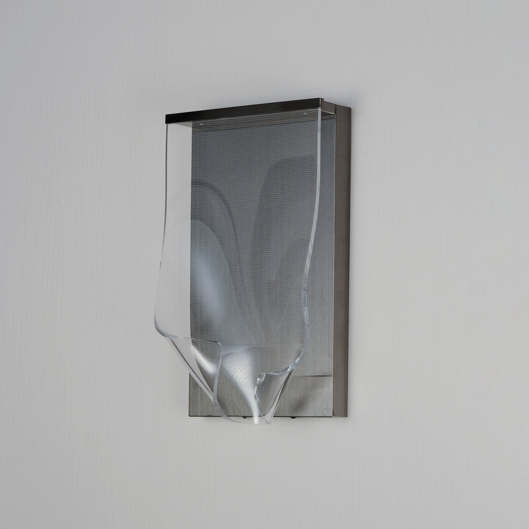 Rinkle LED Wall Sconce by ET2 Lighting, styled view 3