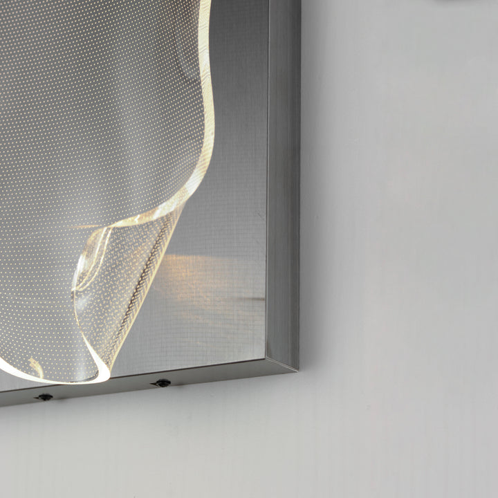 Rinkle LED Wall Sconce by ET2 Lighting, styled view 6