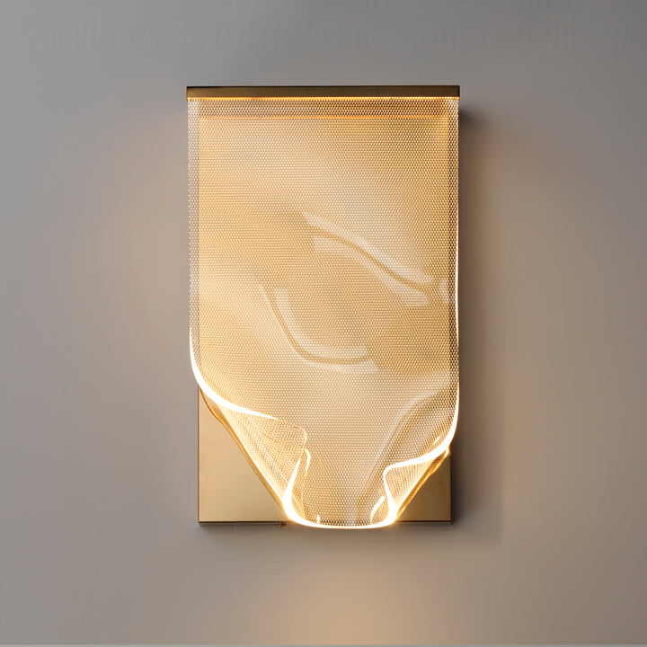 Rinkle LED Wall Sconce by ET2 Lighting, styled view 8