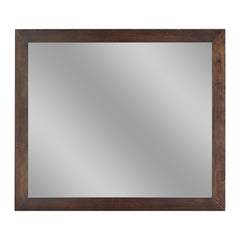 Riva Mirror by Modus in Chocolate Brown — on a white background