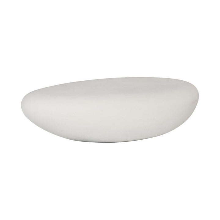 River Stone Coffee Table, Roman Stone, Extra Large by Phillips Collection — centered product view