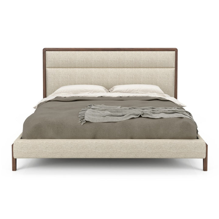 River Upholstered Bed Modern Beds Huppe