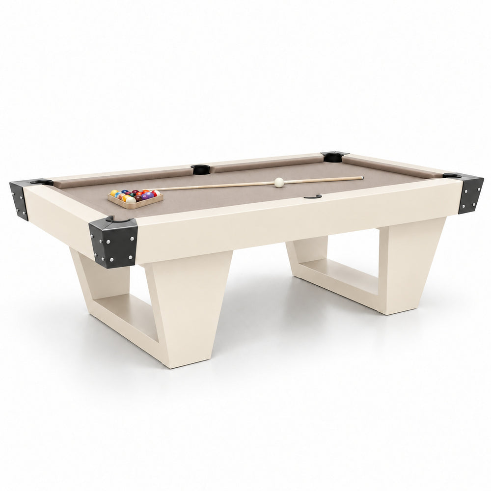 Rocco pool table - Warm Ivory 