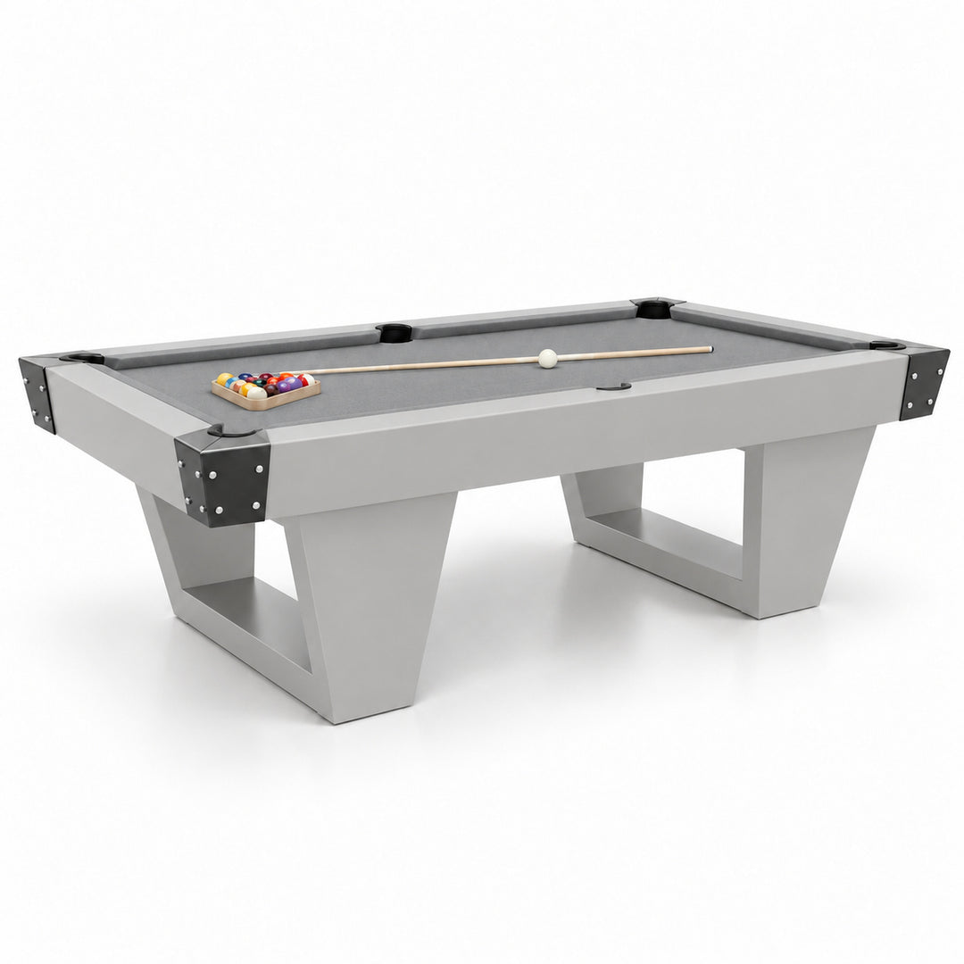 Rocco pool table - Stone Gray 