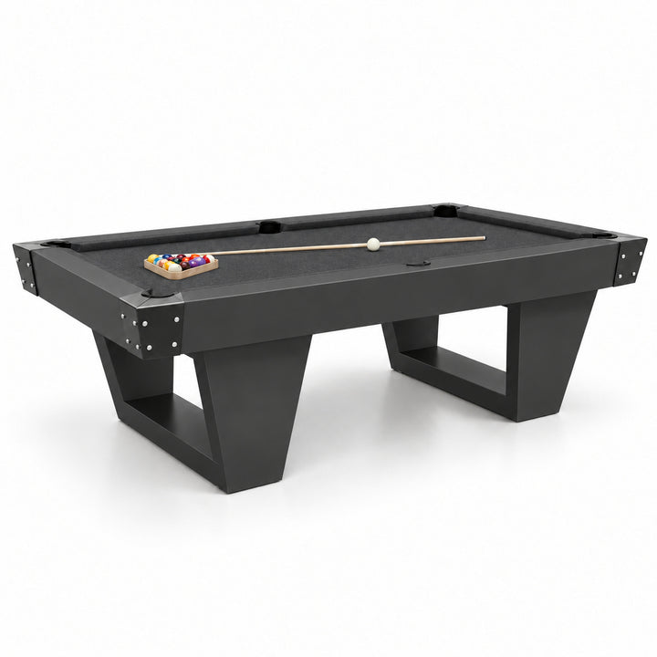 Rocco pool table - Charcoal 