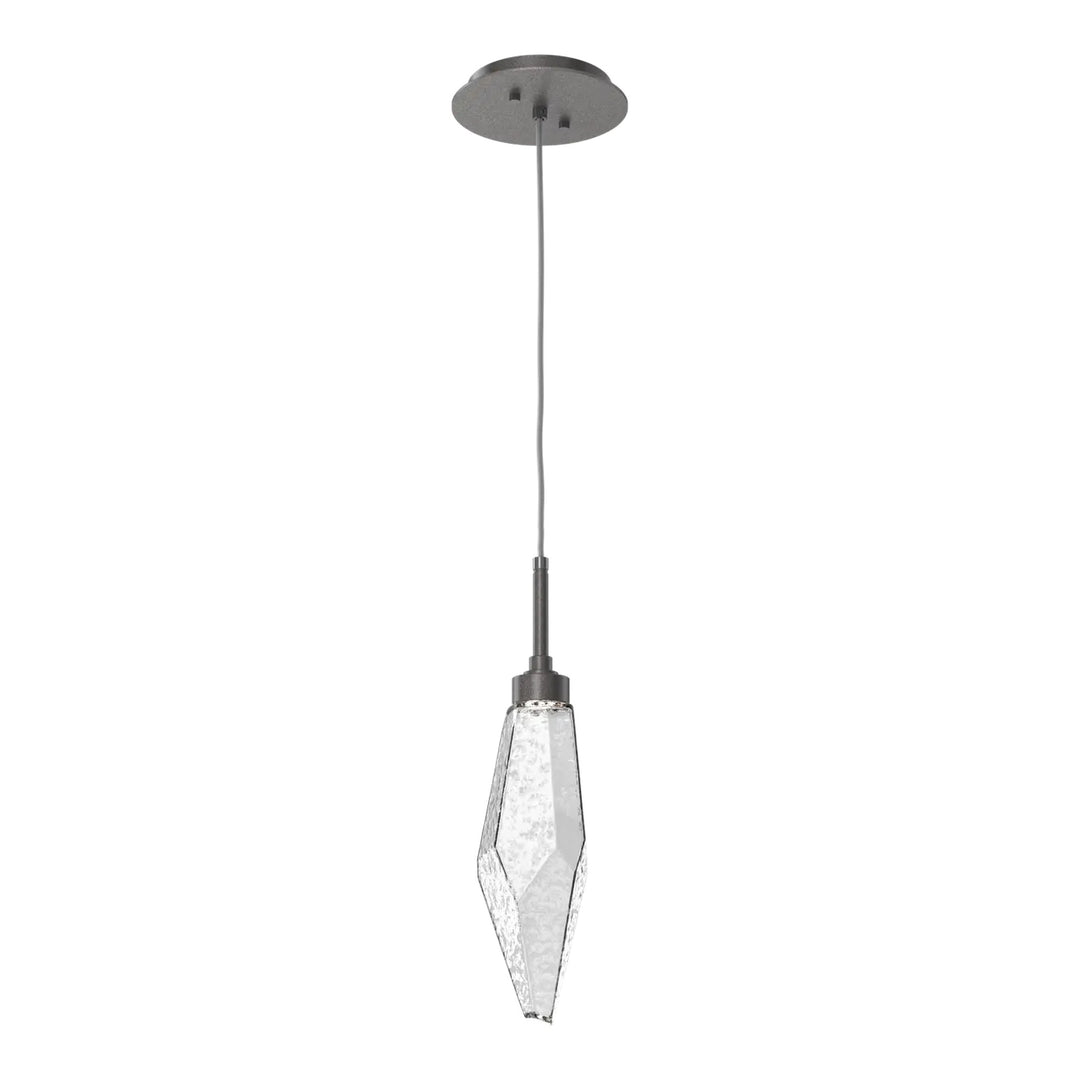 Rock Crystal Pendant by Hammerton Studio in Graphite