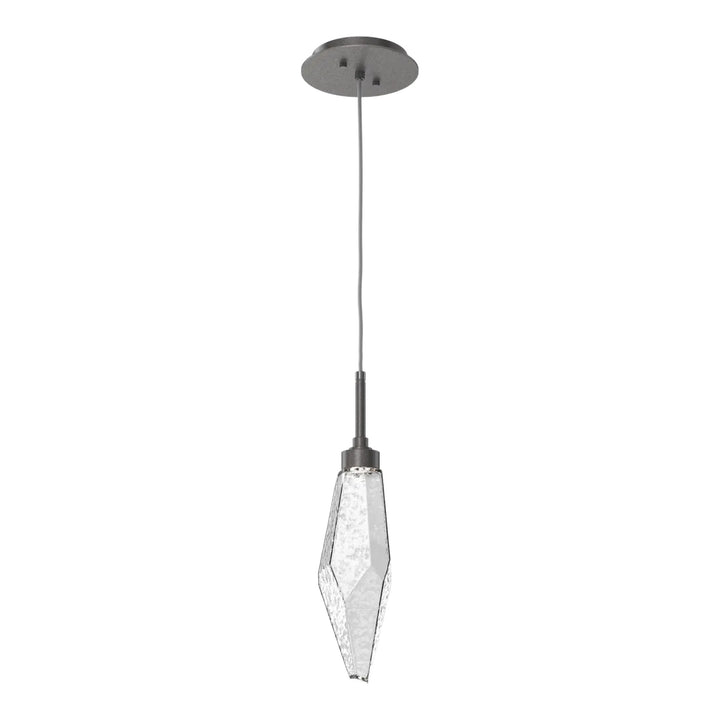 Rock Crystal Pendant by Hammerton Studio in Graphite