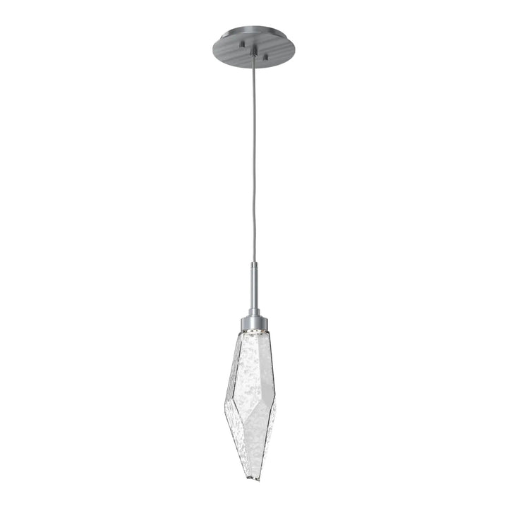 Rock Crystal Pendant by Hammerton Studio in Gunmetal