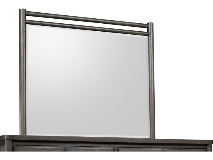 Rockport Wall or Dresser Mirror in Yin — on a white background