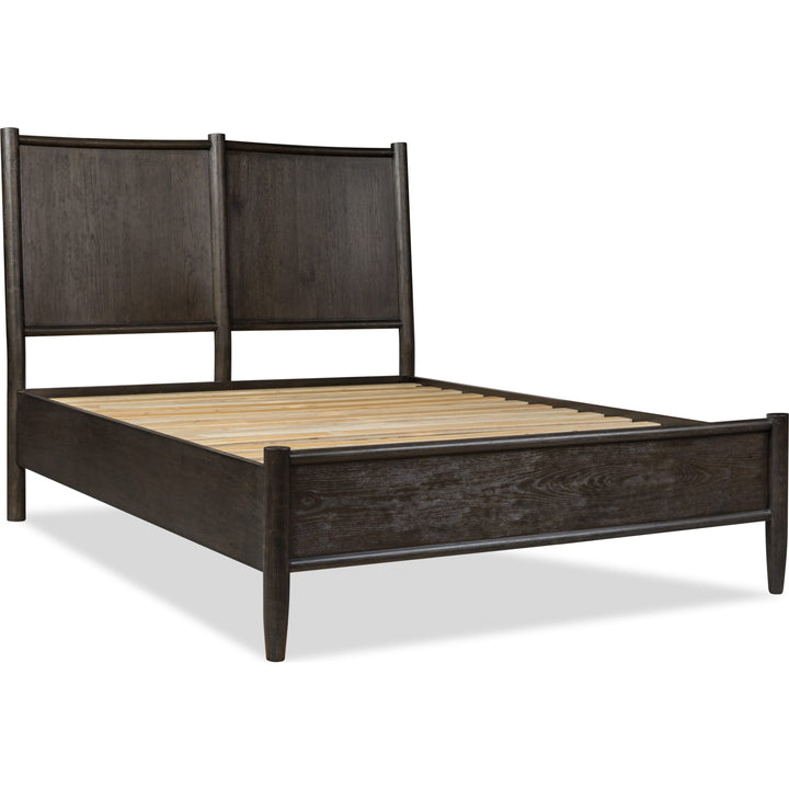 Rockport Wood Platform Bed in Yin — front view without mattress