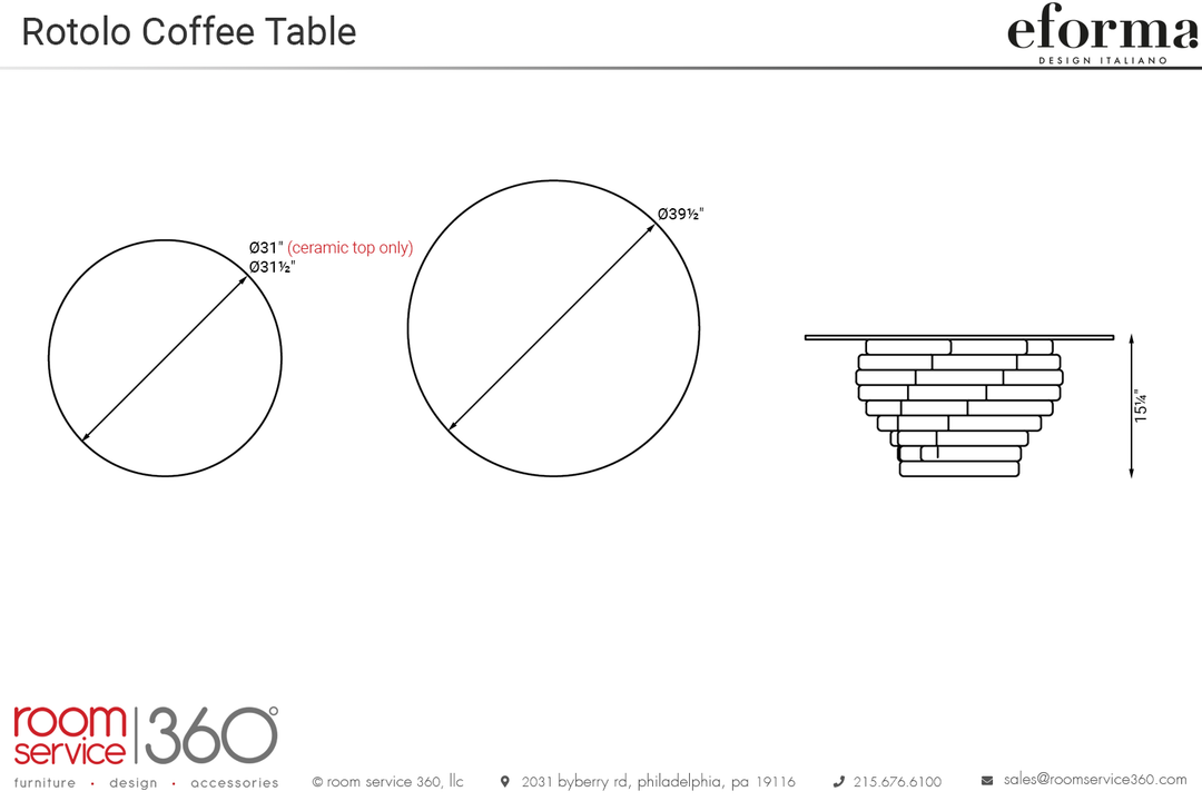 Rotolo Coffee Table
