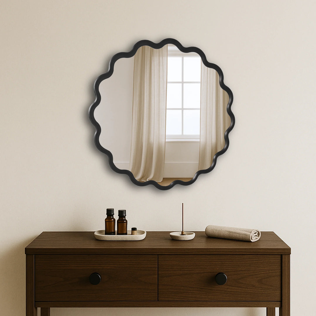 Round Wave Mirror by Interior Moderna - view 15