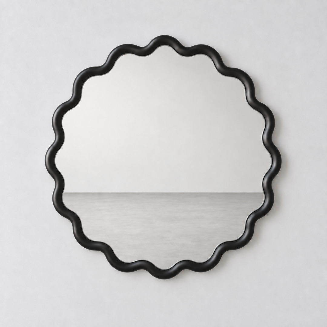Round Wave Mirror by Interior Moderna - view 11