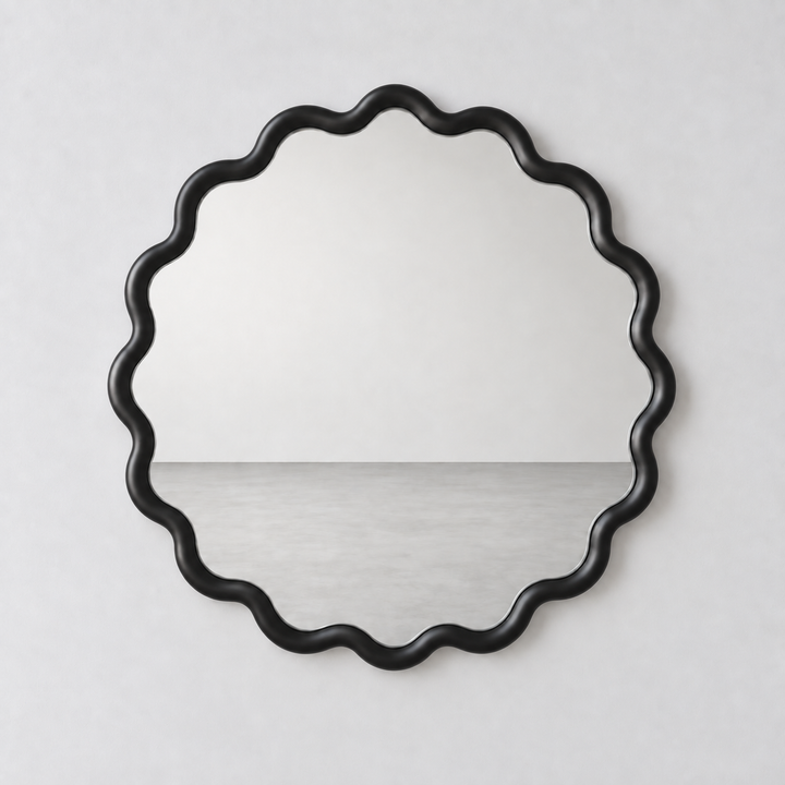 Round Wave Mirror by Interior Moderna - view 11