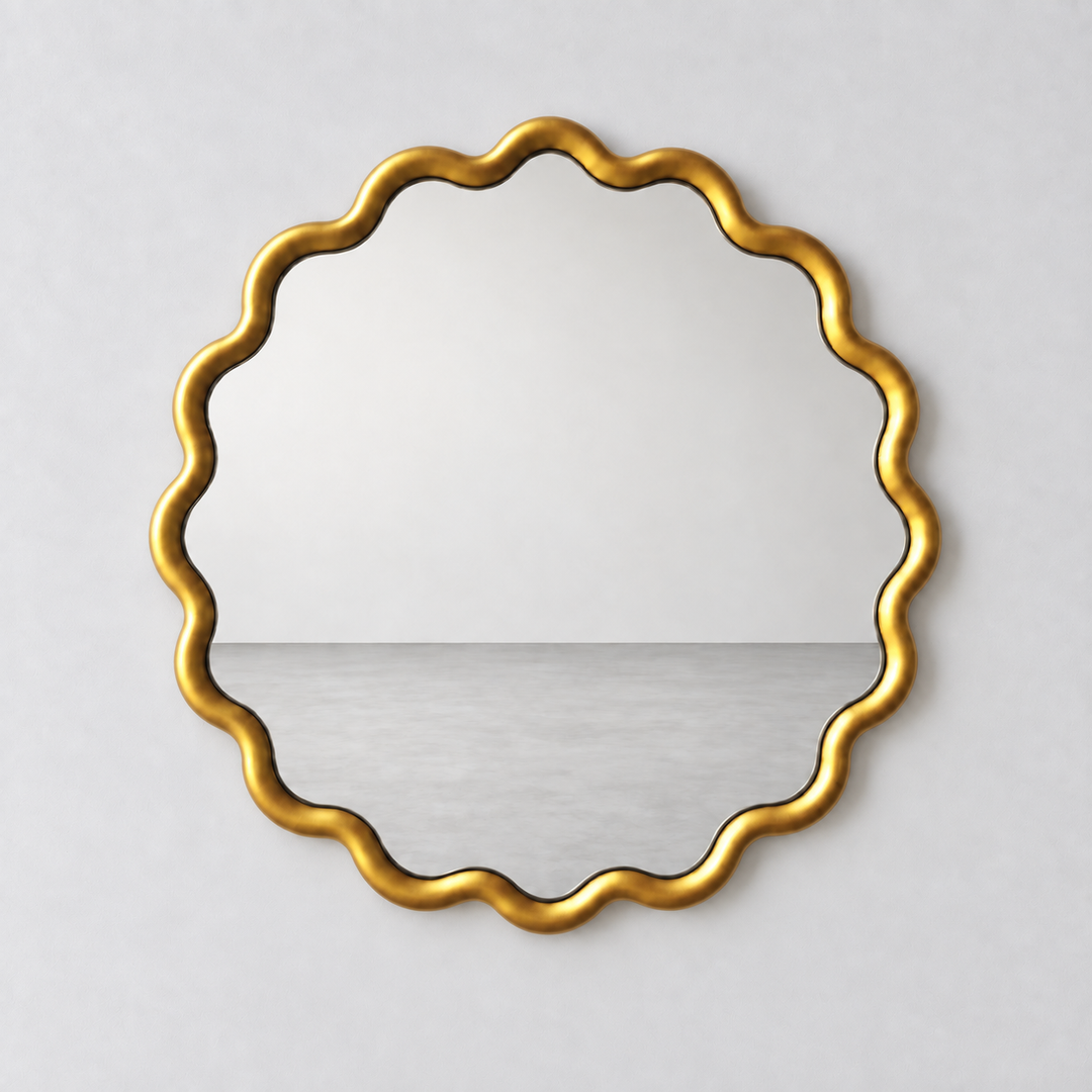Round Wave Mirror by Interior Moderna - view 16