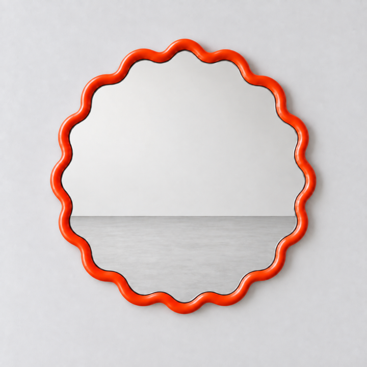 Round Wave Mirror by Interior Moderna - view 6