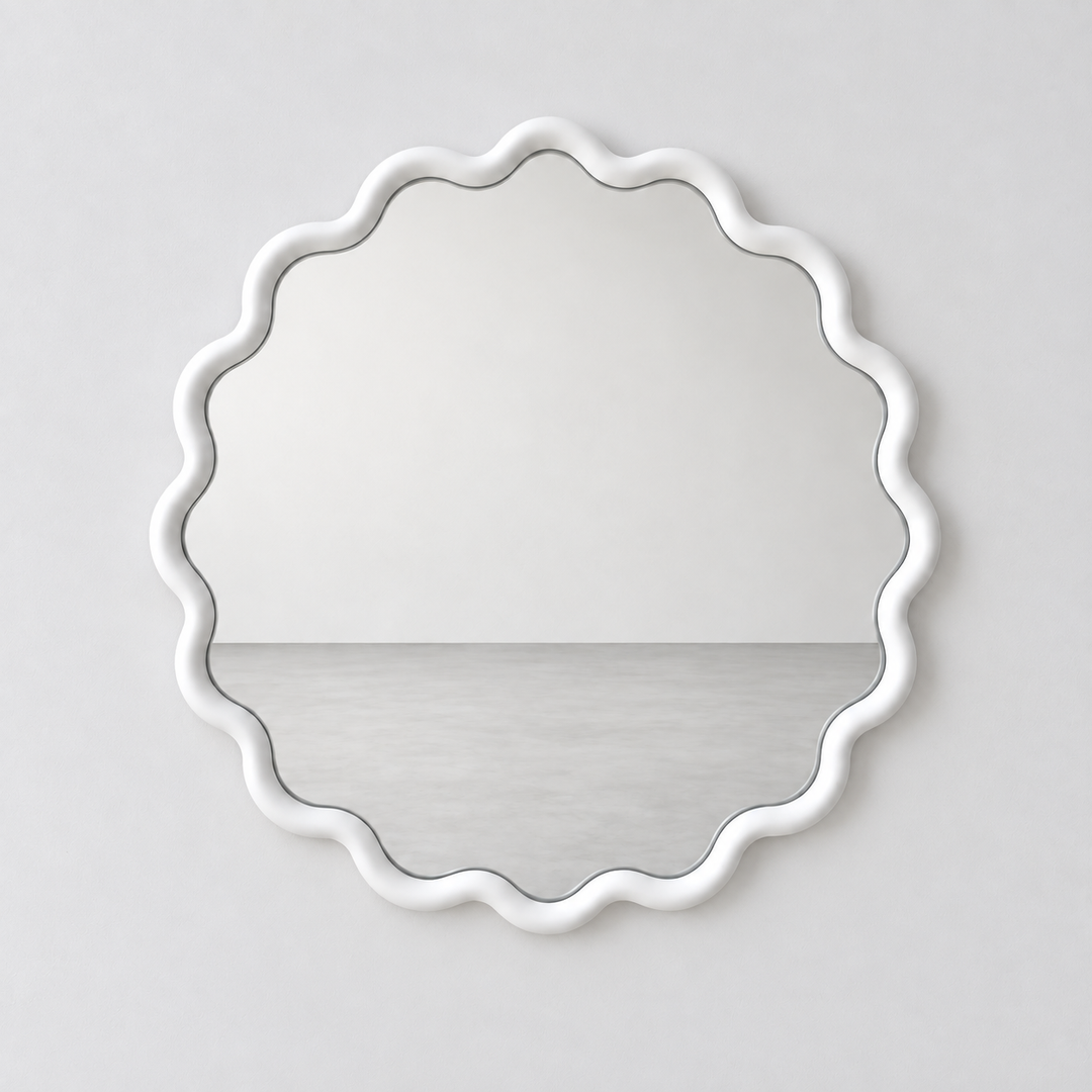 Round Wave Mirror by Interior Moderna