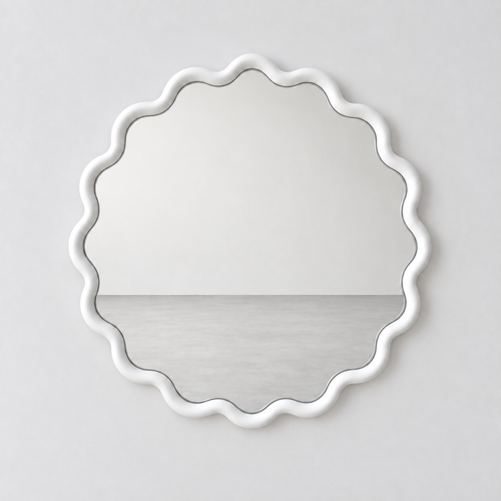 Round Wave Mirror by Interior Moderna