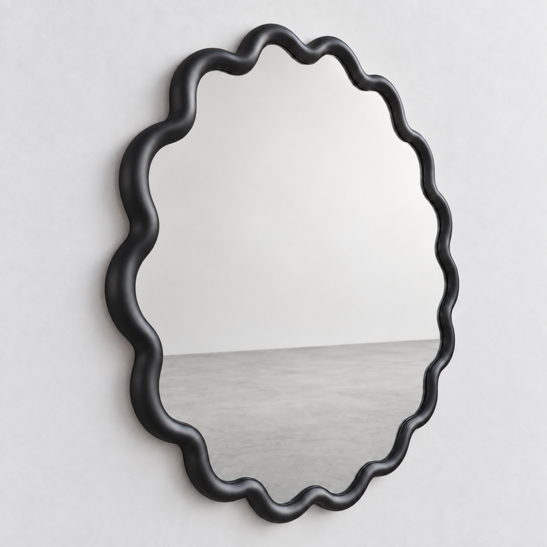 Round Wave Mirror by Interior Moderna - view 12