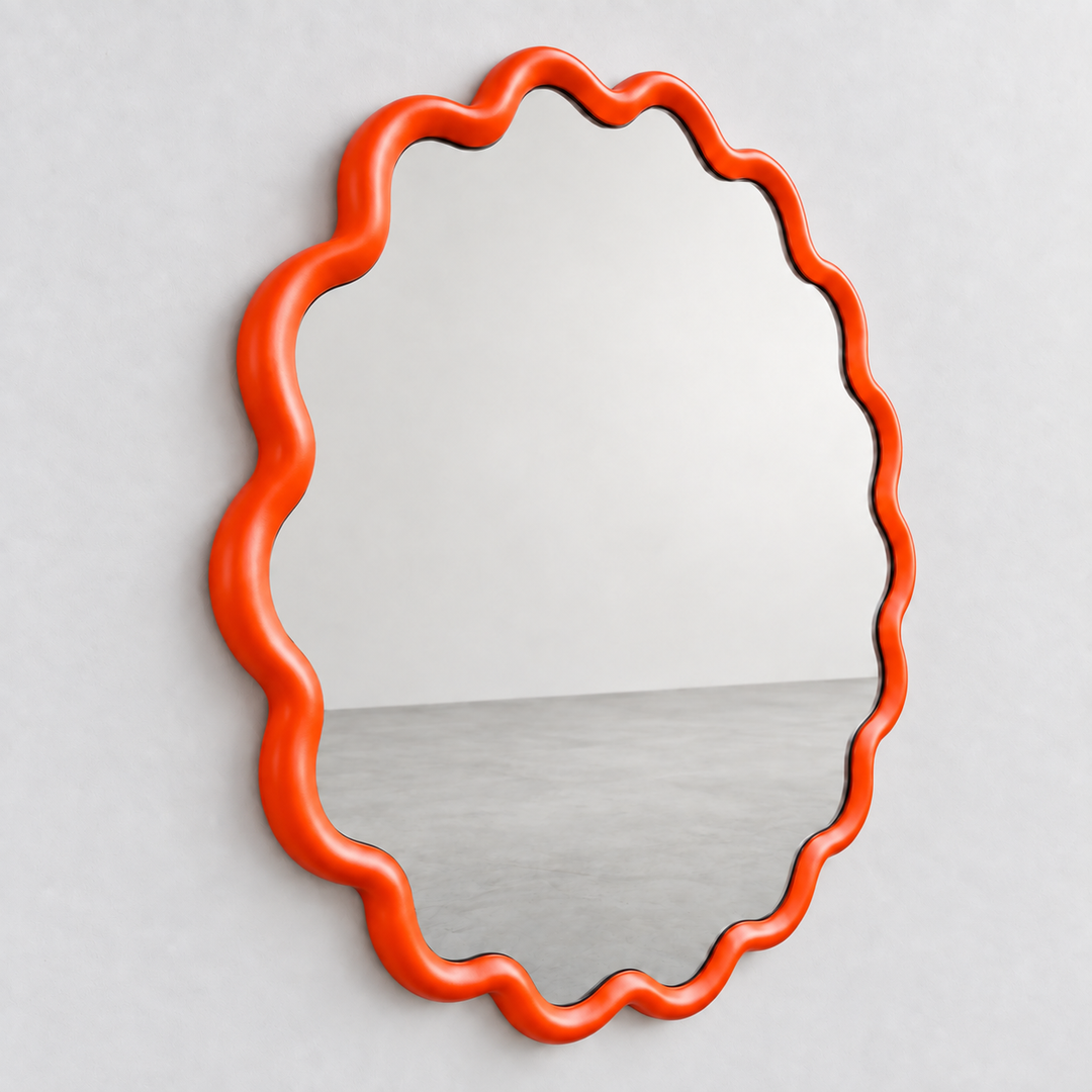 Round Wave Mirror by Interior Moderna - view 7