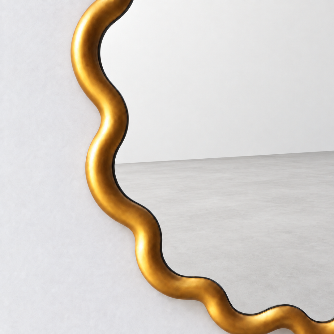 Round Wave Mirror by Interior Moderna - view 18