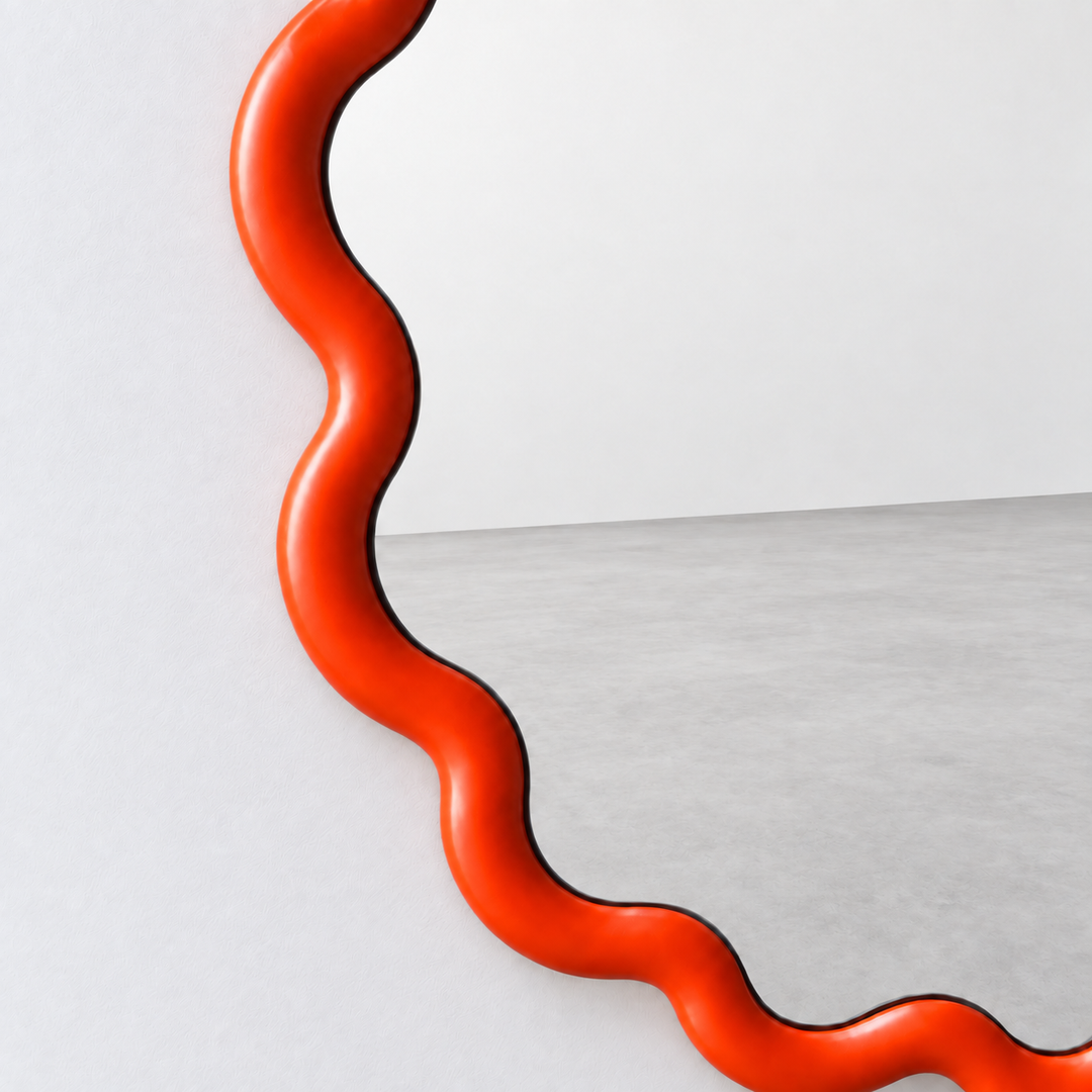 Round Wave Mirror by Interior Moderna - view 8
