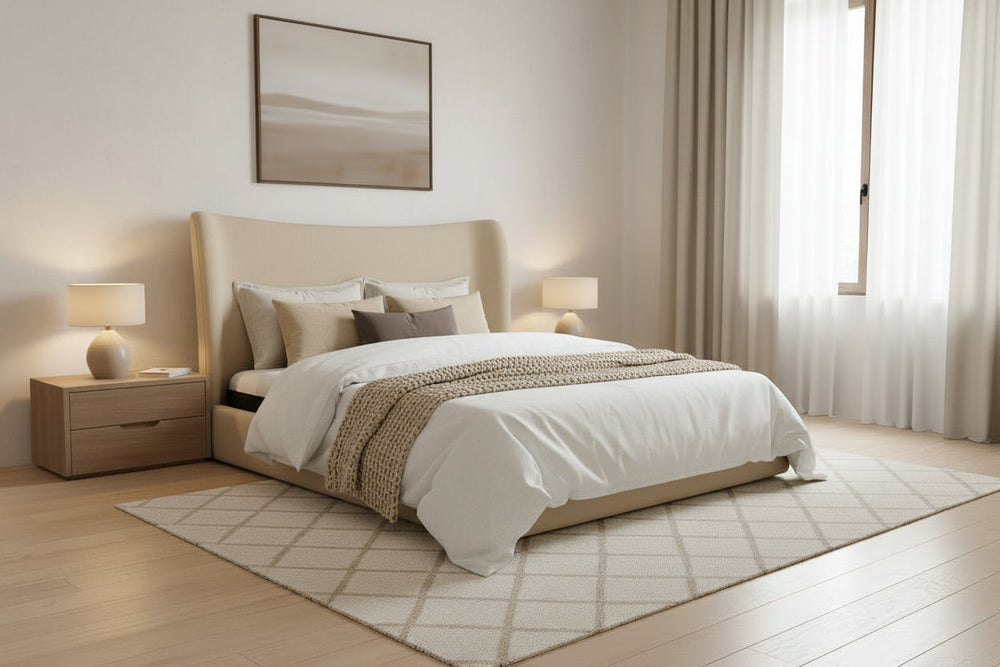 ROWE Bed Storage Ecru Mobital