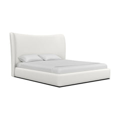 Rowe Upholstered Storage Bed in White Mobital